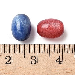 Бусины из смолы с имитацией кошачьего глаза RESI-Q025-04A