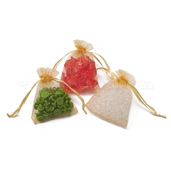 Подарочные пакеты из органзы с кулиской X-OP-R016-7x9cm-15