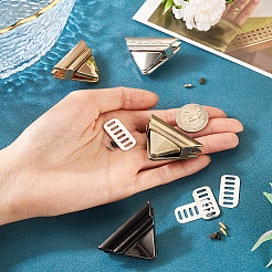 4 сумка 4 цвета цинковый сплав поворотный замок застежка для сумки кошелек защелка PURS-TA0001-03