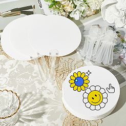 Бумажный ручной вентилятор&nbsp;LS-FIND-WH20003-36A