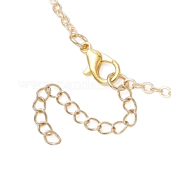 Женские ожерелья из латунного кабеля с подвеской в виде звезды из сплава и натурального пресноводного жемчуга в форме картофеля&nbsp;NJEW-JN05788