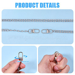 2 шт. кубинские звенья из нержавеющей стали 304 для мобильных цепей HJEW-PH02155