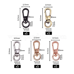 Застежками сплава поворотные PALLOY-SZ0001-08