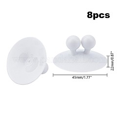 Пвх всасывающий крюк AJEW-WH0182-83