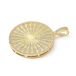 Латунные микро проложить кубического циркония подвески&nbsp;KK-L239-015G