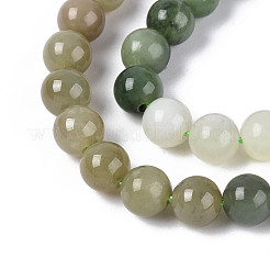 Натуральные нити бус из нефрита гетиан&nbsp;G-N353-07B-02