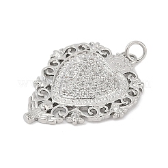 Латунные микро проложить кубического циркония подвески&nbsp;KK-A241-02P