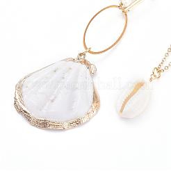 Ensemble de colliers et pendentifs en coquillage&nbsp;NJEW-JN02774