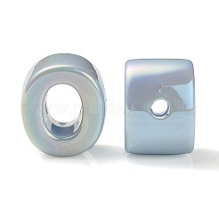 УФ-покрытие радужными переливающимися акриловыми бусинами OACR-C012-01H-1