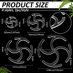 Акриловые опоры для растений FIND-WH0172-86B