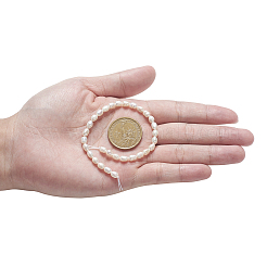 Нити натурального культивированного пресноводного жемчуга A23WM011-01