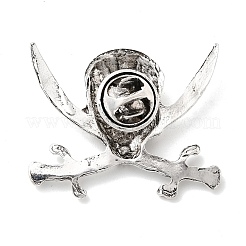 Хэллоуинские булавки из сплава для рюкзаков JEWB-C051-01B-AS