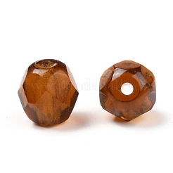 Полированные чешские стеклянные бусины&nbsp;LAMP-O017-151-YM6