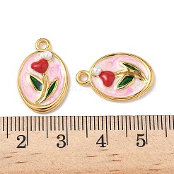 Подвески из нержавеющей стали 304 с эмалью&nbsp;STAS-U057-03G-01