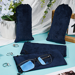 12 шт. бархатный мешочек для хранения очков с завязкой&nbsp;ABAG-BBC0001-16C