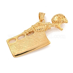 Grands pendentifs en acier inoxydable 304 avec placage ionique (IP)&nbsp;STAS-D110-03G