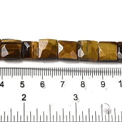 Природных тигровый глаз бисер нитей G-C109-A07-01