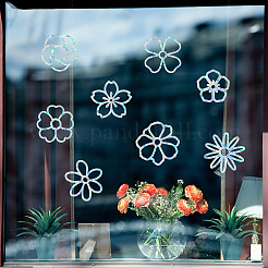 Водостойкая ПВХ цветная лазерная витражная оконная пленка статические наклейки&nbsp;DIY-WH0314-101