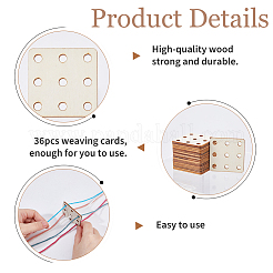 Деревянная доска для вязального станка DIY-WH0591-143A