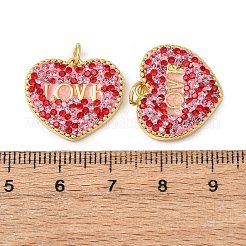 Подвески латунные горный хрусталь&nbsp;KK-C143-39G-02