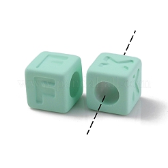 Прорезиненные прозрачные акриловые бусины&nbsp;OACR-K007-014B