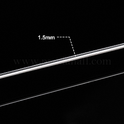 つや消し丸型アルミ線  銀  15ゲージ  1.5mm  68 m /ロール&nbsp;AW-BC0003-30G-1.5mm