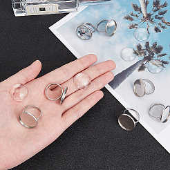 Наборы для изготовления колец на палец своими руками DIY-UN0001-18P