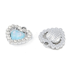 Сплав с УФ-покрытием и разноцветные стеклянные подвески со стразами&nbsp;FIND-M018-37P