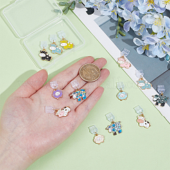 Bouchons anti-poussière mobiles en plastique 13 pièces&nbsp;HJEW-OC00199