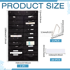 Сумка для хранения офисных папок из полиэстера&nbsp;OFST-WH0004-042