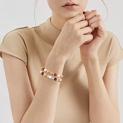 500шт прорезиненные силиконовые акриловые бусины с имитацией силикона MACR-SP0001-07D