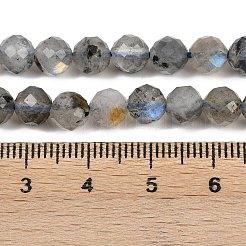 Природные лабрадорита бисер нитей G-G281-B03-6mm