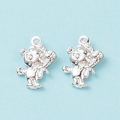304ステンレスペンダント  虎  銀  17x12x4mm  穴：1mm&nbsp;STAS-I138-01S