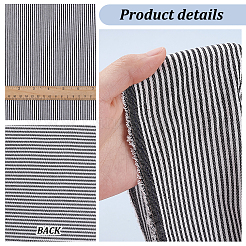 1шт полиэстеровая полосатая ткань DIY-PH0031-15B