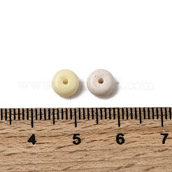 Imitation de perles de verre de jade&nbsp;DGLA-C005-B01-3x6mm-11