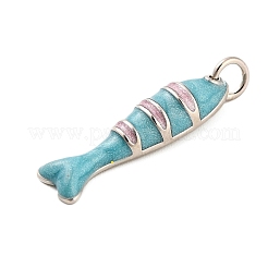 Pendentifs d'émail en laiton &nbsp;KK-H527-05A-P01