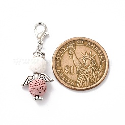 Подвеска ангела из натуральной лавы&nbsp;PALLOY-JF01065