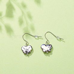 プラスチック パール バタフライ ダングル イヤリング  女性用304ステンレスジュエリー  ミックスカラー  27mm  ピン：0.6mm&nbsp;EJEW-JE05028