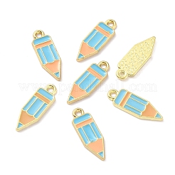 Принадлежности для учебы тема подвески из сплава с эмалью&nbsp;LS-ENAM-WH0061-20D-02