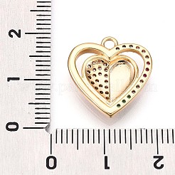 Латунные микро проложить кубического циркония подвески&nbsp;KK-N261-03G