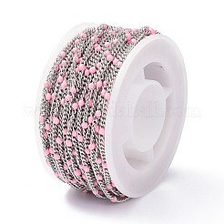 Cadenas de eslabones esmaltadas de acero inoxidable 304&nbsp;CHS-P013-01P-08