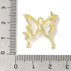 ラックメッキ合金ペンダント  カドミウムフリー＆ニッケルフリー＆鉛フリー  スターと蝶  ゴールドカラー  24x23x4mm  穴：1.5x3.5mm&nbsp;LS-FIND-I039-046G