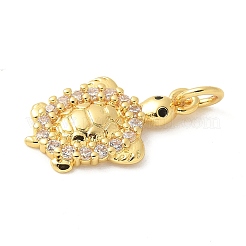 Латунные микро проложить кубического циркония подвески&nbsp;KK-U053-04G