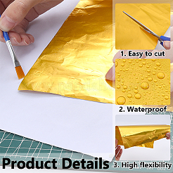 Feuilles de papier aluminium pour gravure artisanale&nbsp;DIY-WH0591-556