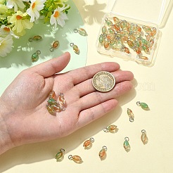 50 Stück Glasanhänger&nbsp;PALLOY-YW00217