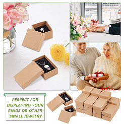 24шт. 2-х стильная картонная коробка для набора украшений&nbsp;CBOX-NB0001-31