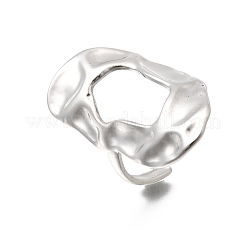 Offene Manschettenringe aus Edelstahl 304 für Damen&nbsp;RJEW-T034-01P
