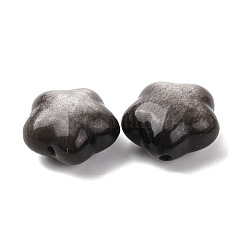 Бусины из натурального серебристого обсидиана&nbsp;G-A310-04A