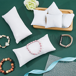 10 шт. 2 стиля кожа и бархат подушка ювелирные изделия браслет часы дисплей BDIS-DC0001-01