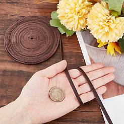 Плоский кожаный шнур для украшений&nbsp;WL-GF0001-07B-02